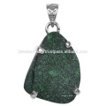 Preciosa muñeca Durzy Gemstone 925 colgante de plata de ley